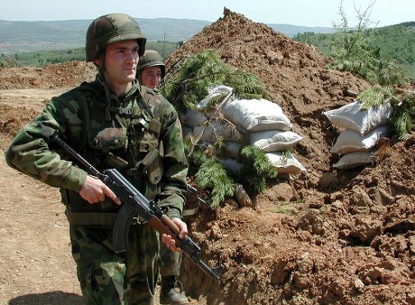 Golemo Brdo Serbia Yugoslavia Soldiers Yugoslav Editorial Stock Photo ...