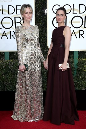 Sarah Paulson Amanda Peet Editorial Stock Photo - Stock Image