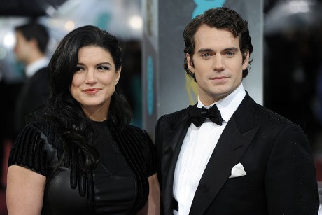 British actor Henry Cavill and his partner actress Gina Carano