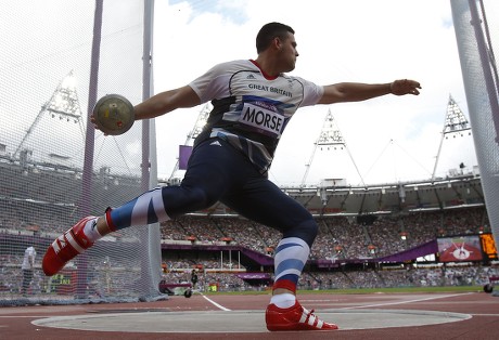 Britains Brett Morse Competes Mens Discus Editorial Stock Photo - Stock ...