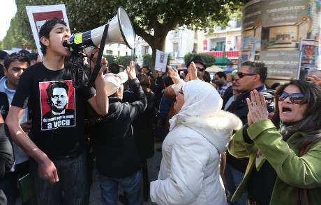 Tunisia Protest - Mar 2013