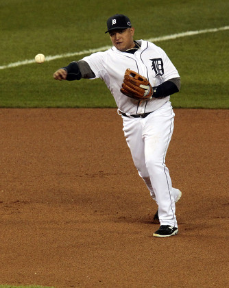 Detroit Tigers Phil Coke C Lifts Editorial Stock Photo - Stock Image