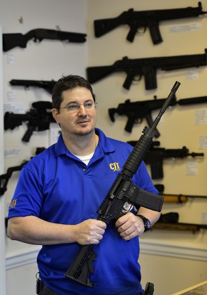 Ron Moon Coowner Cji Guns Holds Editorial Stock Photo - Stock Image ...