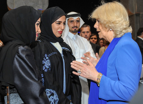 Britains Prince Charles Speaks Young Qatari Editorial Stock Photo ...