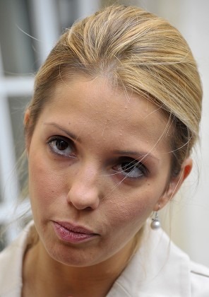 Luxembourg Ukraine Tymoshenko Daughter Yevgenia Visit - Aug 2012