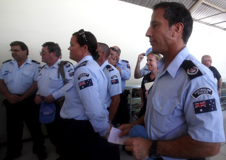 United Nations Police Officers Australia Prepare Editorial Stock Photo ...