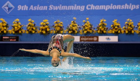 Japanese Duet Swimmers Aika Hakoyama Yukiko Editorial Stock Photo ...