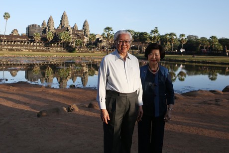 Singaporean President Tony Tan Keng Yam makes an official visit to Cambodia, Siem Reap - 10 Jan 2017