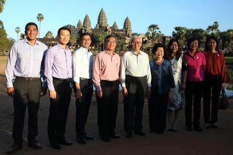 Singaporean President Tony Tan Keng Yam makes an official visit to Cambodia, Siem Reap - 10 Jan 2017