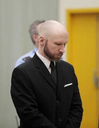 Appeal case of convicted mass murderer Anders Breivik, Skien, Norway - 11 Jan 2017