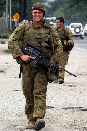 Australian Troops During Patrol Dili East Editorial Stock Photo - Stock ...