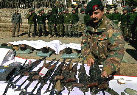 Indian Army Officer Displaying Ak47 Assault Editorial Stock Photo ...