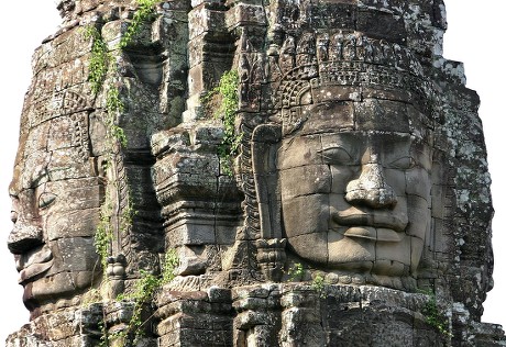 Rainbow Strikes Angkor Wat Khmer Empirebuilt Editorial Stock Photo ...