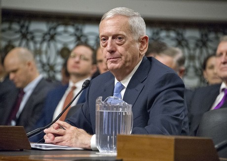 James Mattis confirmation hearing for Secretary of Defense, Washington DC, USA - 12 Jan 2017