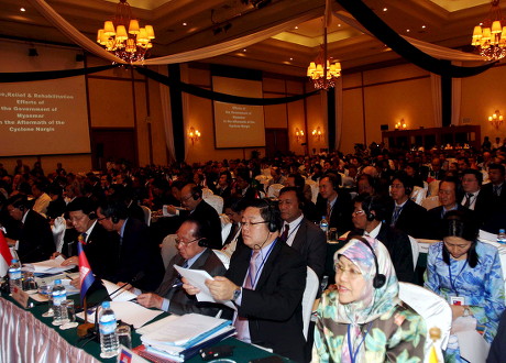 Delegates Attend Aseanun Association Southeast Asian Editorial Stock