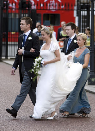 Wedding of Lady Rose Windsor and George Gilman at the Queen's Chapel, St James' Palace, London, Britain - 19 Jul 2008