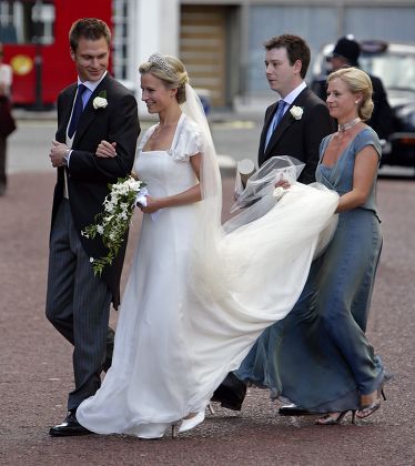 Wedding of Lady Rose Windsor and George Gilman at the Queen's Chapel, St James' Palace, London, Britain - 19 Jul 2008