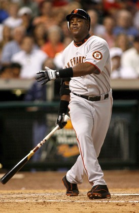 Former San Francisco Giants Player Barry Editorial Stock Photo