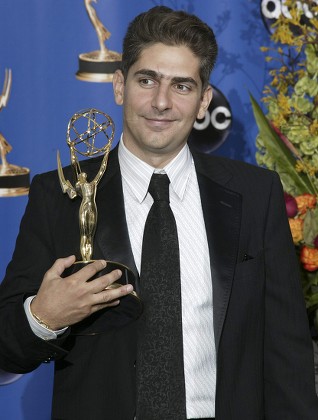 Actor Michael Imperioli Poses His Trophy Editorial Stock Photo - Stock ...