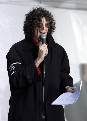 Howard Stern Addresses His Audience Rally Editorial Stock Photo - Stock