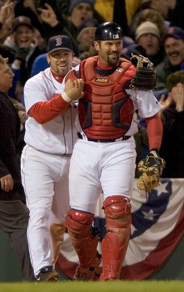 Jason Varitek Boston Red Sox Editorial Stock Photo - Image of park