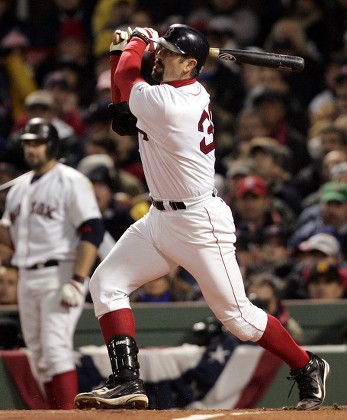 Boston Red Sox Batter Jason Varitek Editorial Stock Photo - Stock Image