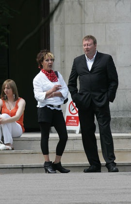 Mother of Blake Fielder-Civil, Georgette Civil outside Snaresbrook Crown Court. London, Britain - 21 Jul 2008