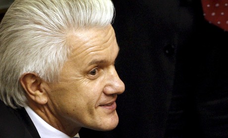 Newly Elected Speaker Vladimir Litvin Ukrainian Editorial Stock Photo ...