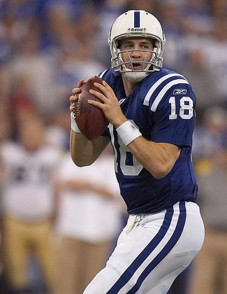 Peyton Manning Indianapolis Colts Editorial Stock Image - Image of