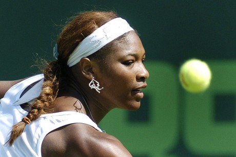 Serena Wiliams Us Returns Ball Jill Editorial Stock Photo - Stock Image