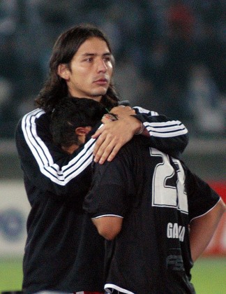 Once Caldas Forward Soto Consoles Teammate Editorial Stock Photo ...