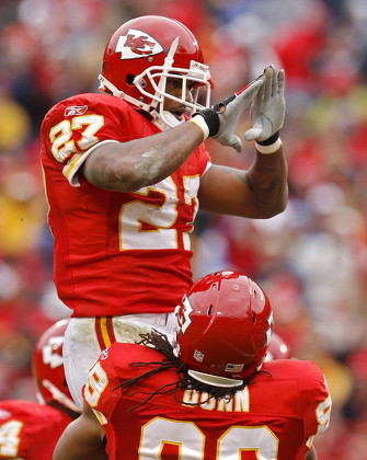 Kansas City Chiefs Player Larry Johnson Editorial Stock Photo