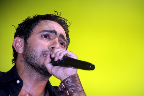 Egyptian Pop Singer Tamer Hosny Performs Editorial Stock Photo - Stock ...