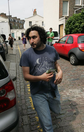 Alex Winehouse arriving at the home of his sister Amy, London, Britain - 25 Jul 2008