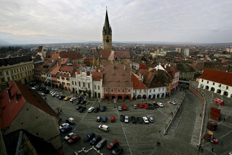 Sibiu, Hermannstadt, Romania Editorial Photography - Image of