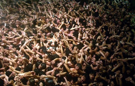 Male Participant Saidaiji Naked Festival Prepares Editorial Stock Photo