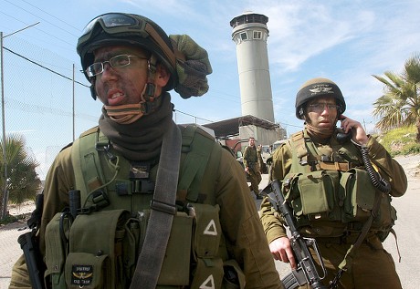 Israeli Soldiers During Military Operation West Editorial Stock Photo ...