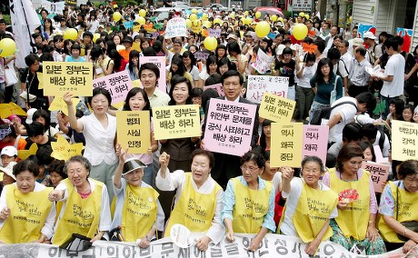 Former South Korean Comfort Women Who Editorial Stock Photo - Stock ...