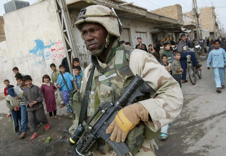 U S Soldier Fourth Infantry Division Editorial Stock Photo Stock