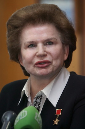 First Female Cosmonaut On Eath Valentina Editorial Stock Photo - Stock ...