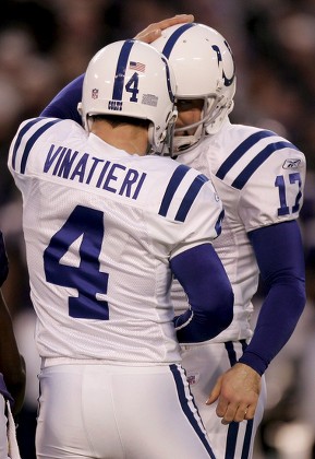 Colts Kicker Adam Vinatieri 4 Celebrates Editorial Stock Photo - Stock