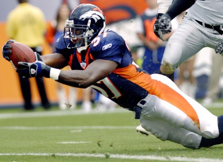 Broncos Kicker Jason Elam Celebrates His Editorial Stock Photo