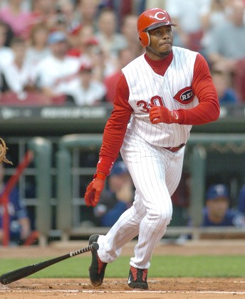 Ken Griffey Jr of the Cincinnati Reds. Editorial Stock Image