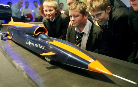 Britain Technology Rocket Car Speed Record - Oct 2008