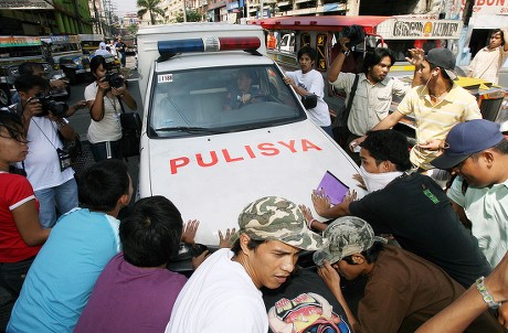 Filipino Naked Students Run Protest Rally Editorial Stock Photo - Stock