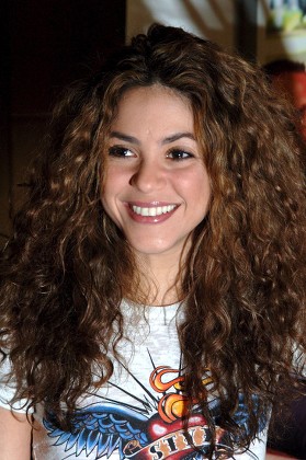 Colombian Born Singer Shakira Smiles She Editorial Stock Photo - Stock