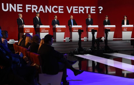Left-wing Primaries second tv debate, Paris, France - 15 Jan 2017