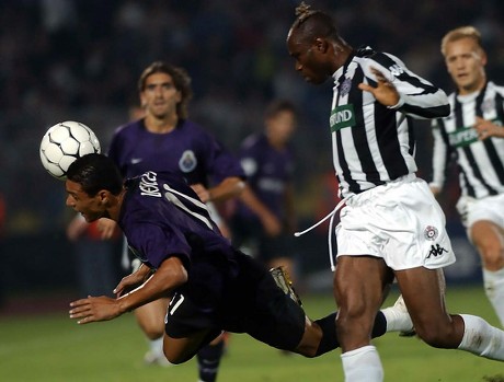 Soccer Cl Partizan Porto - Sep 2003