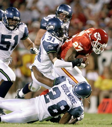 Kansas City Chiefs Player Larry Johnson Editorial Stock Photo - Stock Image