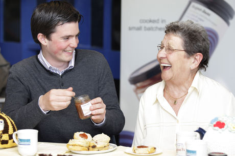 Entrepreneur Fraster Doherty launches 'Super Jam Tea Parties' for older people, Edinburgh, Scotland, Britain - 26 Jun 2008